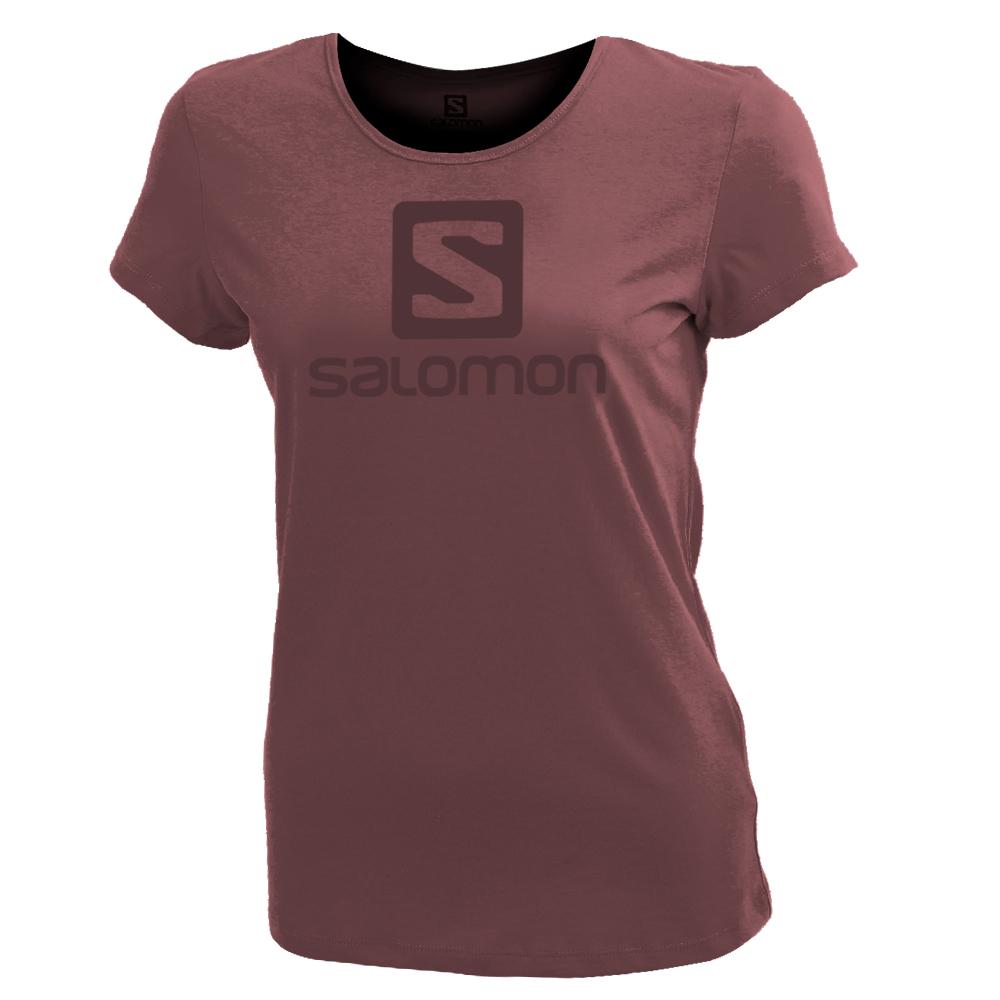 T-Shirty Dziecięce Salomon WARRIOR SS G - Fuksja - Polska (792-HDFTBO)